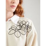 Only - ONLBROOKE L/S O-NECK DETAIL SWT NOOS - Sweatshirt - Birch