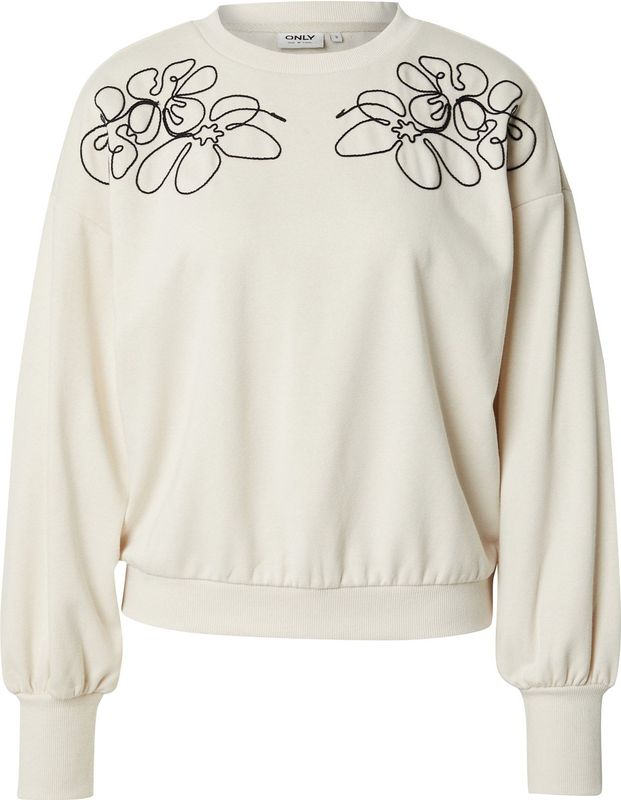 Only - ONLBROOKE L/S O-NECK DETAIL SWT NOOS - Sweatshirt - Birch