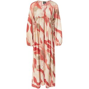 Vmtyra - Lange Jurk - Enkel Lengte - Regular Fit - Vierkante Hals - 2/4 Mouwen