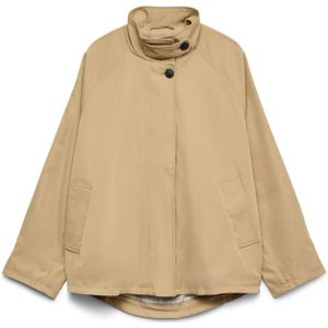 VERO MODA Dames Vmsonjaliga Short Jacket Ga Boo, Oatmeal, L, havermout, L
