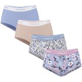 Pclogo - Boxershorts - 4-pack - Elastische Tailleband - Gemaakt met Biologisch Katoen