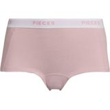 PIECES - PCLOGO - Short - Geel Lichtblauw Roze - Set van 4