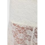 Vero Moda - Lange Rok - Antique White - Nylon/Elastaan - High Waist