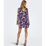 Onlcyril - Korte Jurk - V-Hals - Lange Mouwen - Regular Fit