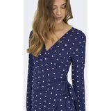 Onlkeshav - Korte Jurk - V-Hals - Lange Mouwen - Regular Fit