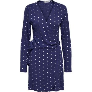 Onlkeshav - Korte Jurk - V-Hals - Lange Mouwen - Regular Fit