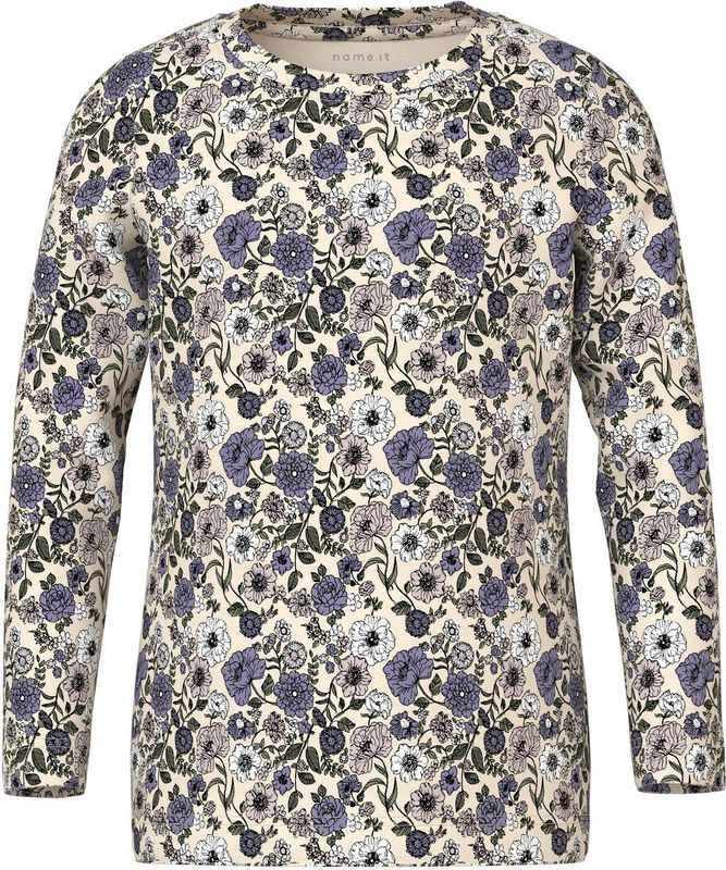 NAME IT - NMFNIKALA - T-shirt - Gemengde Kleuren - Lange Mouw