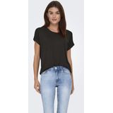 Blousetops - O-hals - Korte Mouwen - Regular Fit