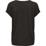 Blousetops - O-hals - Korte Mouwen - Regular Fit