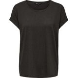 Blousetops - O-hals - Korte Mouwen - Regular Fit