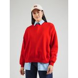 PIECES - PCFANY - Sweatshirt - Lavendel/Rood - Wijde Pasvorm - Lange Mouw