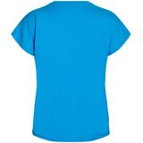 ACTIVE By Zizzi - Sport T-shirt - Blauw - Plus Size