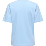 Jacqueline de Yong - Jdytinne Summer Print - T-shirt - Blue Bell