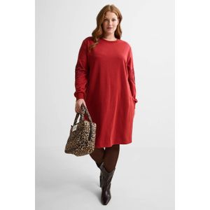 ONLY CARMAKOMA - Sweatjurk - Roodbruin