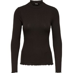 JDY - Jdyfransiska - Top - Hoge Hals - Lange Mouwen - Slim Fit