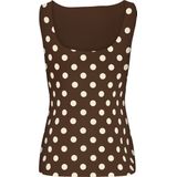 Only Top zonder mouw 15348826 LONE Licht bruin