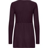 Olmmalaya - Top - Zwangerschapstops - Lange Mouwen - O-hals - Regular Fit