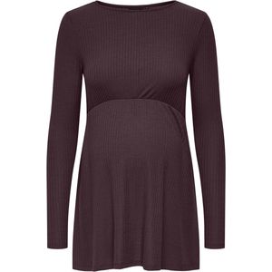 Olmmalaya - Top - Zwangerschapstops - Lange Mouwen - O-hals - Regular Fit