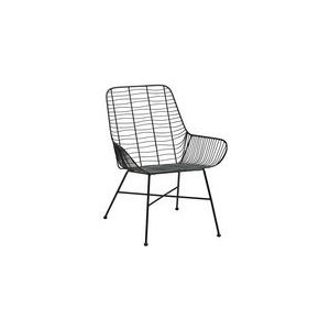 Villa Collection - Svale - Stoel - Black - IJzer