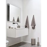 Zone Denmark Nova Pedaalemmer Dia x 3 liter Taupe prullenbak ABS kunststof badkamer keuken toilet