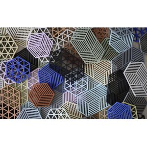 Onderzetter Zone Denmark Hexagon Rosemary 24 cm