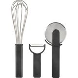 Zone Denmark - Singles - Keukenset - Zwart - Set van 3