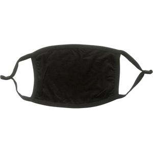 Verstelbaar Mondkapje | Wasbaar | Zwart