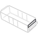 Raaco - Ladekast Etiketten - Transparant - 60 Stuks