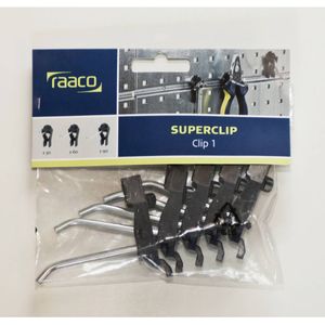Raaco Super Clip Set - 53 stuks - Voor Raaco Super Clip Gereedschapsborden