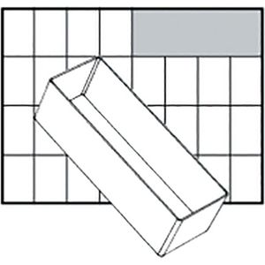 Raaco - Inzetbakje - Transparant - Overig