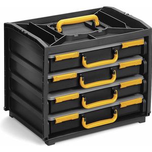 Raaco Assortimentsdoos Handybox met 4 vakkendozen - 127448 - 127448