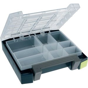 Raaco Assortimentsdoos - Boxxser 55 - Met 9 inzetbakjes - 224 x 241 x 55 mm - 138277