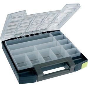 Raaco Assortimentsdoos - Boxxser 55 - Met 15 Inzetbakjes - 284 X 298 X 55 Mm - 138314