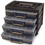 Raaco - Handy Box - Assortimentsdoos - Inclusief 4 Assorters - Transparante Deksels