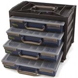 Raaco Handybox - Met 4 Assortimentsdozen - Incl. Inzetbakjes - 136242