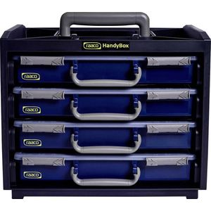 Raaco Handybox - Met 4 Assortimentsdozen - Incl. Inzetbakjes - 136242