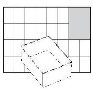 raaco Assortimentskoffer-inzet (l x b x h) 220 x 160 x 47 mm Aantal vakken: 4 Inhoud 1 stuk(s)