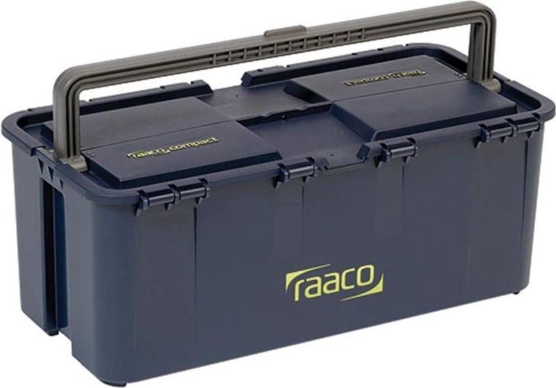 Raaco - Gereedschapskist Compact 20 - Blauw/Grijs - Polypropyleen