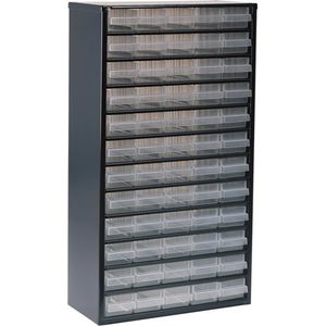 1260-00 Schubladenschrank (l x b x h) 306 x 150 x 552 mm Anzahl Fächer: 60 Inhalt 1 St. - Raaco