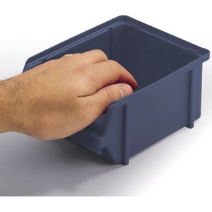 Raaco - Magazijnbakken - Blauw - 2 Wandpanelen Met 24 Bakjes