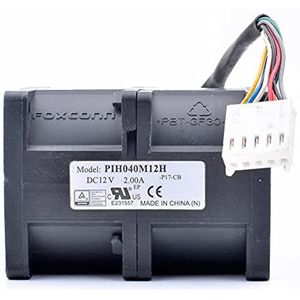 Radiator PIH040M12H 4cm 4056 12V 2.00A Server Dual Motor Cooling Fan