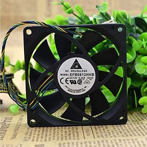 8015 EFB0812HHB 12V 0.4A 4-wire pwm intelligent temperature control fan