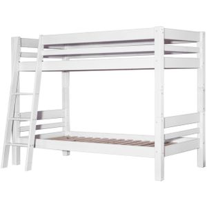 MOJO Stapelbed Uitbreidingset White Wash 90 x 200 cm