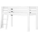 MOJO Hoogslaper schuine ladder White Wash 70 x 160 cm - exclusief montage