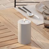 Deluxe Homeart - Led Kaars OUTDOOR Dust Sand 7,5 x 12,5 cm