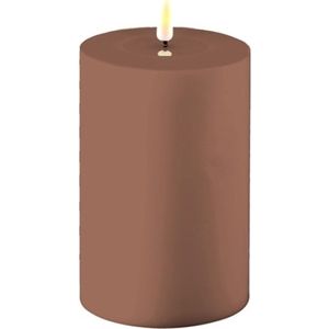 Deluxe Homeart - LED Stompkaars - Mokka - outdoor - D10 x H15 cm