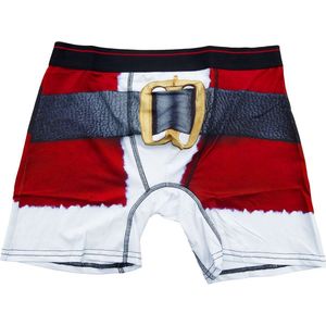 Boxershort ""Santa Belt""-Kerst-Kerstmis-Kerstondergoed-herenondergoed-heren-herencadeau-kerstmiscadeau-gift-maat S