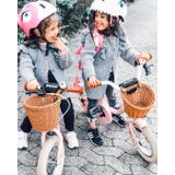 Fietshelm voor kinderen, voor kinderen, jongens en meisjes, perfect voor de scooter, tricycle, skateboard en fiets, verstelbaar en veilig, maat 49-55 cm, CE-gecertificeerd Green Tiger Kids Bike Helmet