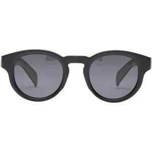 ™Monkeyglasses Aarhus 45 Matt Black Sun - Zonnebril - 100% UV bescherming - Danish Design - 100% Upcycled