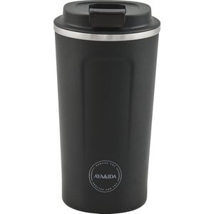 Thermobecher AYA&IDA CUP2GO Matt Black 500 ml